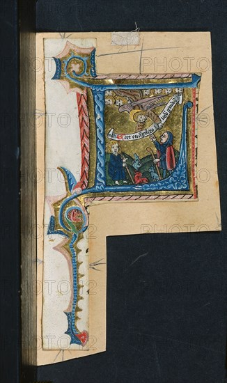 Three Cuttings from a Missal, c. 1470-1500. Germany, Franconia or Saxony (?) or Silesia (?), 15th century. Ink, tempera and gold on vellum; each leaf: 17.6 x 9 cm (6 15/16 x 3 9/16 in.)