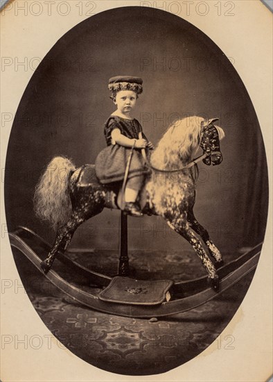 Francis Wayland Sherman at the Age of 2 Years 10 Months, 1862. H.N. Roberts (American, active 1860s). Albumen print from wet collodion negative; image: 18.6 x 13.3 cm (7 5/16 x 5 1/4 in.); mounted: 25.1 x 19.9 cm (9 7/8 x 7 13/16 in.); matted: 50.8 x 40.6 cm (20 x 16 in.)