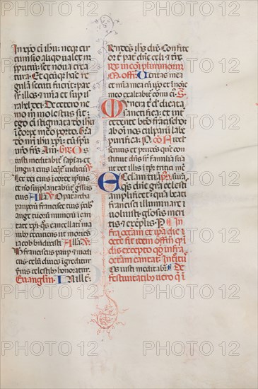 Missale: Fol. 319: St. Francis & Full Mass of St. Francis, 1469. Bartolommeo Caporali (Italian, c. 1420-1503), assisted by Giapeco Caporali (Italian, d. 1478). Ink, tempera and burnished gold on vellum ; overall: 35 x 25 cm (13 3/4 x 9 13/16 in.).