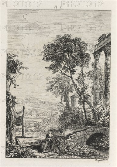 Traité de La Gravure a l’eau forte: Plate 1, 1866. Maxime Lalanne (French, 1827-1886), Cadar and Luquet. Etching; platemark: 18.2 x 11.5 cm (7 3/16 x 4 1/2 in.); book page: 22.7 x 14.6 cm (8 15/16 x 5 3/4 in.).