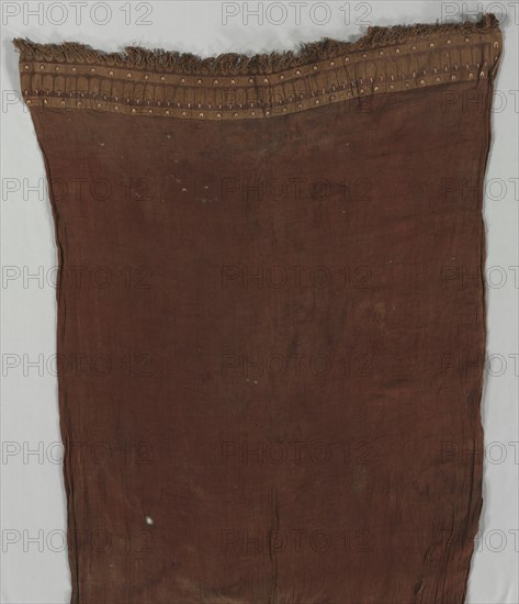 Loincloth with Feather(?) Motifs, 1000-1532. Peru, Central Andes, Chimu or Chimu-Inka, 11th-16th century. Plain weave, tapestry weave; cotton, camelid fiber; overall: 204.5 x 91.4 cm (80 1/2 x 36 in.).