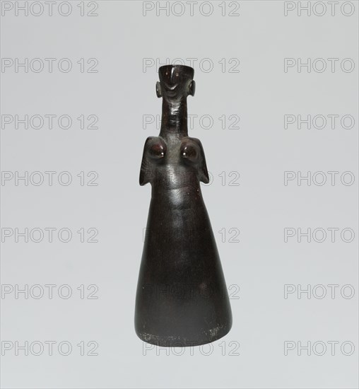 Snuff Container, 1800s-1900s. Southern Africa, Lesotho, Southern Sotho, 19th or 20th century. Horn; overall: 10.8 cm (4 1/4 in.)