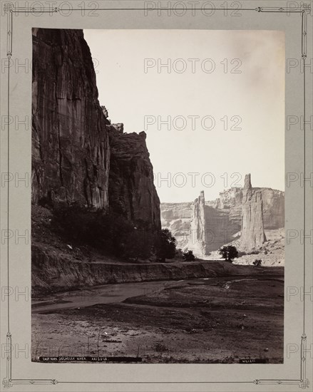 East Fork, de Chelly River, Arizona, 1879-1881. John K. Hillers (American, 1843-1925). Albumen print from wet collodion negative; image: 32.4 x 24.4 cm (12 3/4 x 9 5/8 in.); paper: 32.4 x 24.4 cm (12 3/4 x 9 5/8 in.)