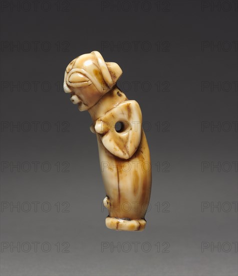 Pendant, late 1800s-early 1900s. Central Africa, Democratic Republic of the Congo, Luba people. Ivory; overall: 8.6 x 2.3 x 4.5 cm (3 3/8 x 7/8 x 1 3/4 in.)