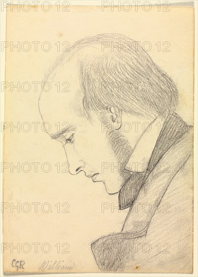 Portrait of William Michael Rossetti, c. 1853. Christina Georgina Rossetti (British, 1830-1894). Graphite; sheet: 17.9 x 12.8 cm (7 1/16 x 5 1/16 in.).