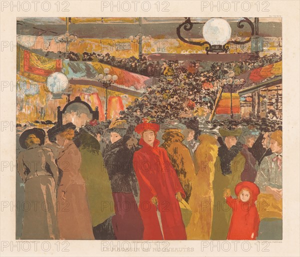 The Fancy Goods Store, 1902. Alexandre Lunois (French, 1863-1916), Ed. Sagot. Color lithograph; sheet: 56.3 x 73.2 cm (22 3/16 x 28 13/16 in.); image: 44 x 52.7 cm (17 5/16 x 20 3/4 in.)