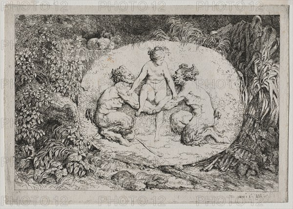 Bacchanales, 1763. Jean-Honoré Fragonard (French, 1732-1806). Etching; sheet: 15.1 x 21.3 cm (5 15/16 x 8 3/8 in.); image: 13.3 x 19.8 cm (5 1/4 x 7 13/16 in.)