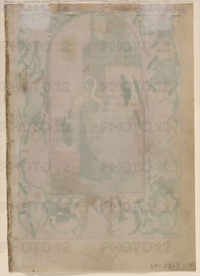 Leaf from a Book of Hours: Blank (verso), 1470s. Flanders, Ghent (?), 15th century. Ink, tempera and gold on vellum; leaf: 17.9 x 12.5 cm (7 1/16 x 4 15/16 in.)