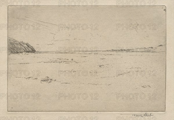Gathering the Flock on Maxwellbank, No. 2, 1892. Frank Short (British, 1857-1945). Etching; sheet: 15.8 x 21.6 cm (6 1/4 x 8 1/2 in.); platemark: 10.2 x 15.2 cm (4 x 6 in.).