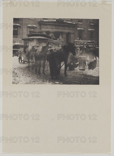 The Terminal, 1893 (printed 1911). Alfred Stieglitz (American, 1864-1946). Photogravure from the original negative; image: 12.1 x 15.7 cm (4 3/4 x 6 3/16 in.); paper: 27.9 x 19.9 cm (11 x 7 13/16 in.)