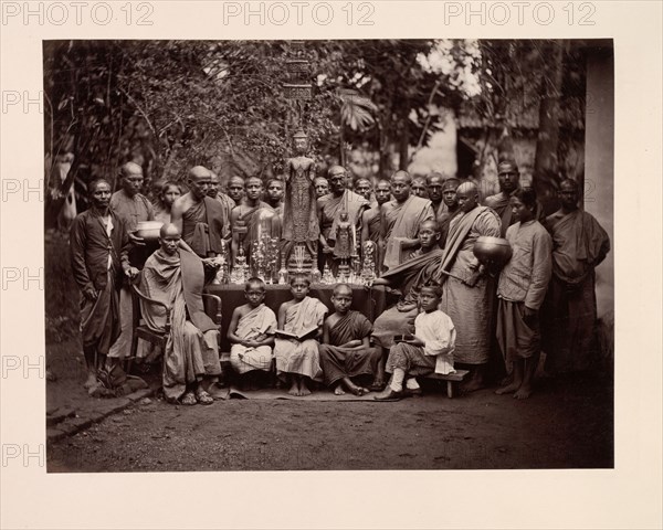 Untitled (recto); Untitled (verso), 1880s. Skeen & Co. (British, active 1860-1920), Charles T. Scowen (British). Albumen print, gold-toned; image: 20.2 x 26.7 cm (7 15/16 x 10 1/2 in.); mounted: 27.8 x 37.9 cm (10 15/16 x 14 15/16 in.); secondary image: 20.5 x 26.3 cm (8 1/16 x 10 3/8 in.)