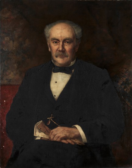 Hinman B. Hurlbut, 1870s. John Harrison Witt (American, 1840-1901). Oil on canvas; unframed: 97.8 x 76.9 cm (38 1/2 x 30 1/4 in.).