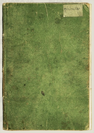Théodore Géricault's Sketchbook; Théodore Géricault, French, 1791 - 1824, 1812 - 1814; Pencil on paper; 15.2 x 10.6 cm