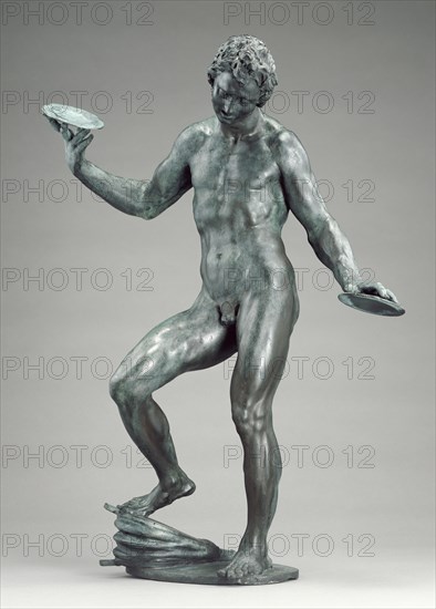 Juggling Man; Adriaen de Vries, Dutch, about 1556 - 1626, Netherlands; about 1615; Bronze; 76.8 x 51.8 x 21.9 cm, 33.1126 kg