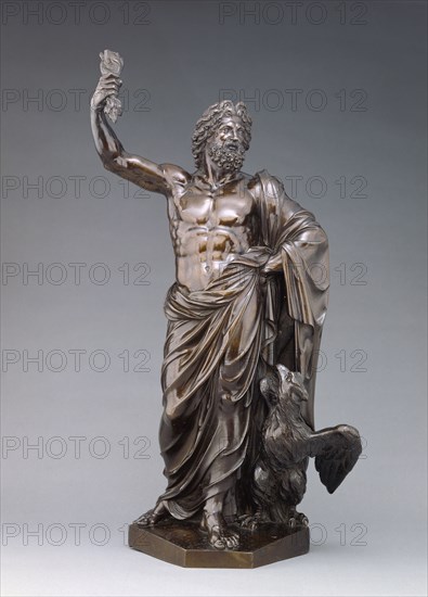 Jupiter; Michel Anguier, French, 1612 or 1614 - 1686, probably cast late 17th century, from a model of 1652, Bronze
