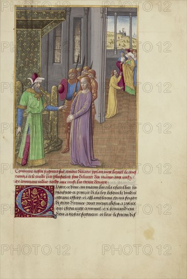 Christ before Pilate and Judas Returning the Thirty Pieces of Silver; Master of Guillaume Lambert and workshop, French, active