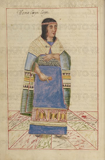 Mama Cura; Madrid, Spain; completed in 1616; Ms. Ludwig XIII 16, fol. 27v