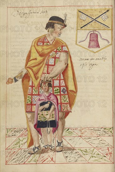 Inca Roca; La Plata, Bolivia; completed in 1616; Ms. Ludwig XIII 16, fol. 32v