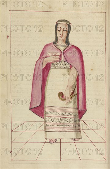 Mama Ana Huarque; La Plata, Bolivia; completed in 1616; Ms. Ludwig XIII 16, fol. 46v
