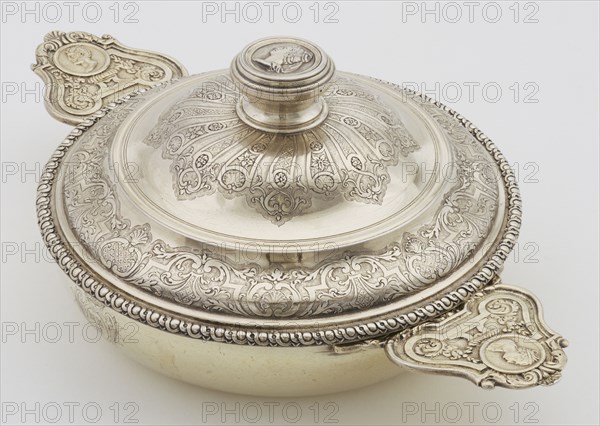 Lidded Bowl; Claude-Gabriel Dardet, French, active 1720 - 1729, master 1715), Paris, France; 1727; Silver-gilt