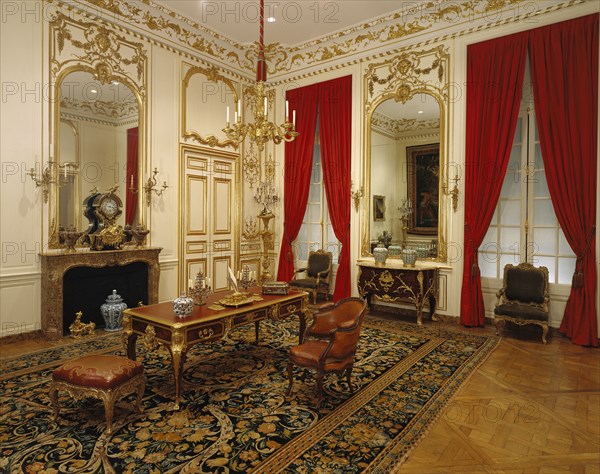 Paneling; Jacques Gaultier, French, active first half of the 18th century, and after designs of Armand-Claude Mollet French