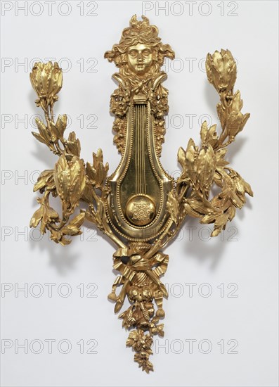 Pair of Wall Lights; Pierre Gouthière, French, 1732 - 1813,1814, master 1758), after a design by François-Joseph Bélanger
