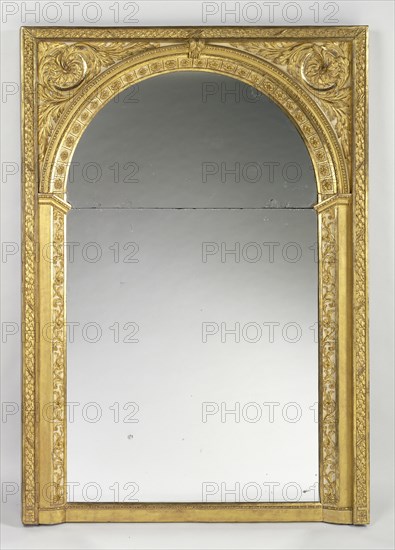 Mirror Frame; Paris, France; about 1780 - 1785; Gilded and painted oak; 186.7 x 129.5 cm, 73 1,2 x 51 in