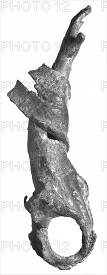 Left Arm of a Statuette; Roman Empire; 1st - 2nd century; Bronze; 24.5 cm, 9 5,8 in