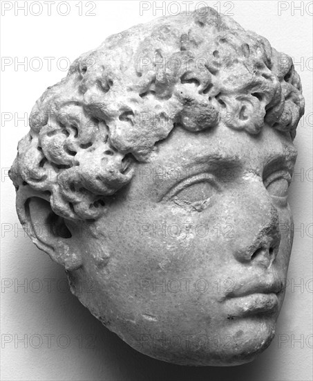 Relief Portrait of an Antonine Prince; Asia Minor; A.D. 140–150; Marble; 23.5 cm, 9 1,4 in