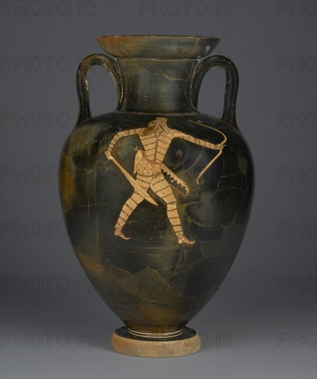 Red-Figure Amphora; Attributed to the Berlin Painter, Greek, Attic, active about 500 - about 460 B.C., Athens, Greece; 480