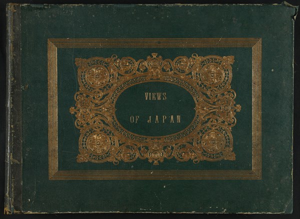 Views of Japan; Felice Beato, 1832 - 1909, Japan; about 1868; Albumen silver print, hand-colored; Closed