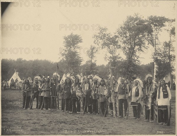 Mary Richards, Lipan, Tonkawa; Adolph F. Muhr, American, died 1913, Frank A. Rinehart, American, 1861 - 1928, 1898; Platinum