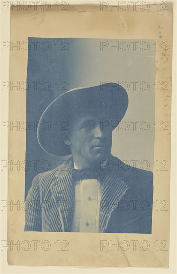Portrait of Charles Fletcher Lummis; Aemilian Scholl, American, active Los Angeles, California 1896, Charles F. Lummis