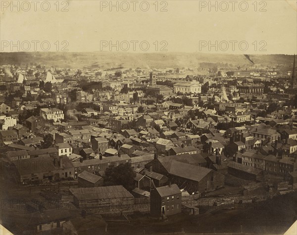 Troy, New York; Silas A. Holmes, American, 1820 - 1886, Troy, New York, United States; 1855 - 1861; Albumen silver print