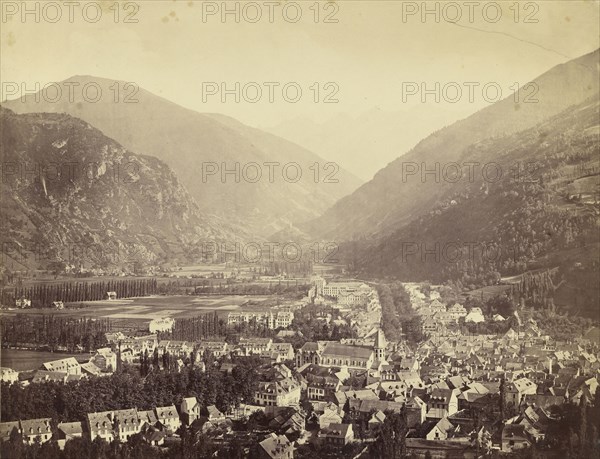 Vue générale de Luchou; Farnham Maxwell Lyte, British, 1828 - 1906, 19th century; Albumen silver print