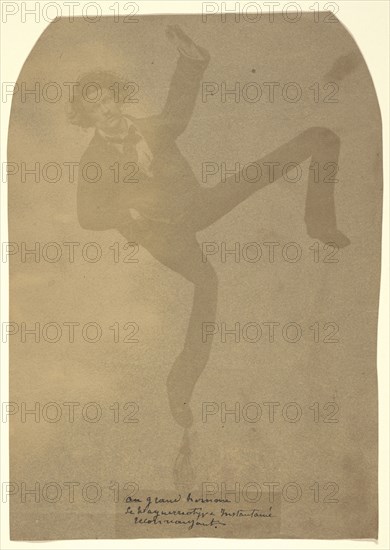 Photomontage of Félix Nadar; Nadar, Gaspard Félix Tournachon, French, 1820 - 1910, 1855 - 1860; Salted paper print