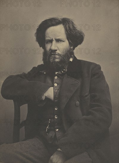 Auguste Luchet; Nadar, Gaspard Félix Tournachon, French, 1820 - 1910, 1855 - 1859; Salted paper print; 21.6 x 15.5 cm