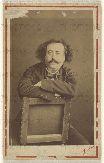 Molin, actor; Nadar Gaspard Félix Tournachon, French, 1820 - 1910, 1861-1869; Albumen silver print