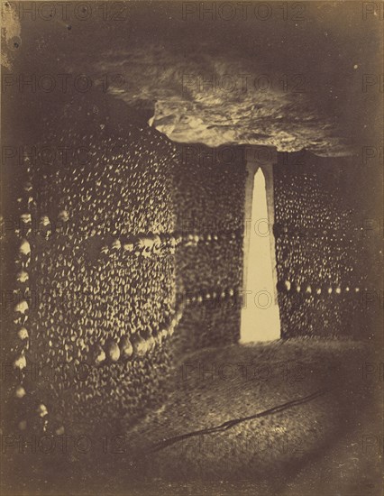 Lumière et courbe; Nadar, Gaspard Félix Tournachon, French, 1820 - 1910, 1861; Albumen silver print