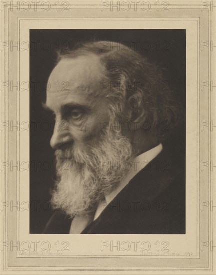 Dr. John Todhunter; Frederick H. Evans, British, 1853 - 1943, 1890; Platinum print; 23 x 17.6 cm, 9 1,16 x 6 15,16 in