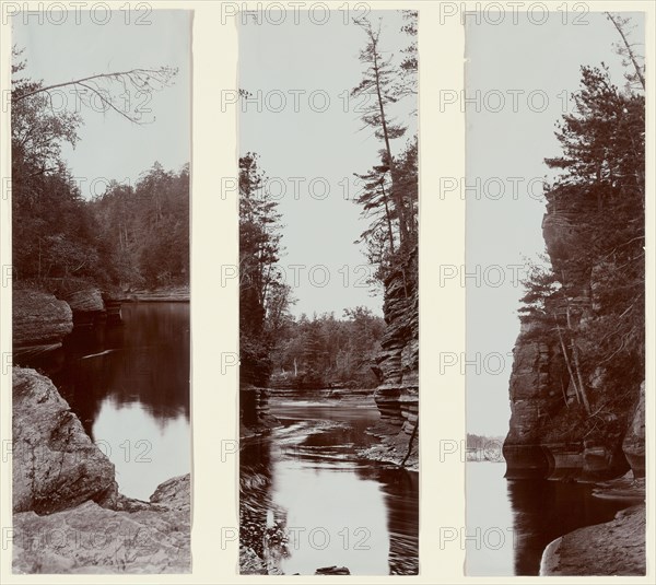 Wisconsin Dells; Henry Hamilton Bennett, American, born Canada, 1843 - 1908, 1880; Albumen silver print