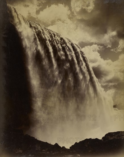 Waterfalls; George Barker, American, 1844 - 1894, New York, United States; around 1888; Albumen silver print