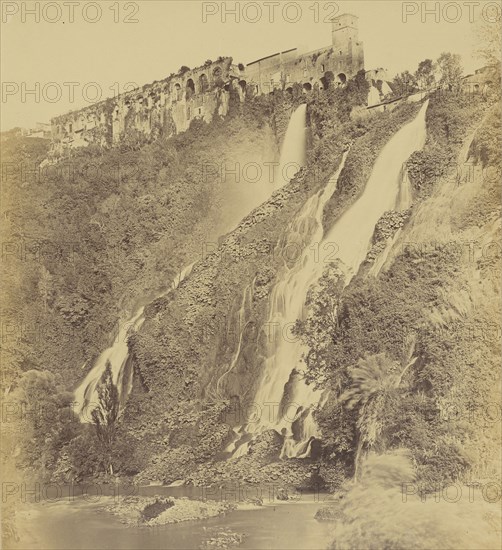 Cascatelle at the Villa of Maecenas - Tivoli; Robert Macpherson, Scottish, 1811 - 1872, 1850s; Albumen silver print