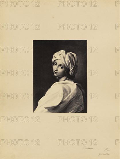 Portrait of a Young Woman in a Turban, Beatrice Cenci, James Anderson, British, 1813 - 1877, Rome, Italy; about 1845 - 1855