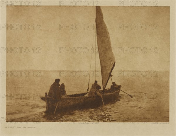 A Foggy Day - Kotzebue; Edward S. Curtis, American, 1868 - 1952, 1928; Gravure; 28.3 x 39.4 cm 11 1,8 x 15 9,16 in