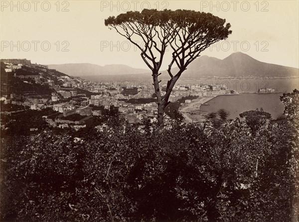 Naples Panorama; James Anderson, British, 1813 - 1877, about 1845 - 1877; Albumen silver print