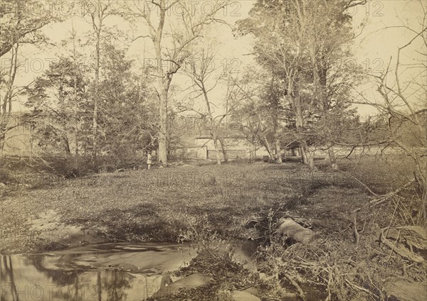 Crum Creek. Delaware Co Pa; John Coates Browne, American, 1838 - 1918, 1864 - 1865; Albumen silver print