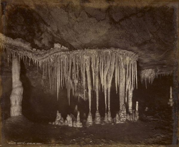 Nellie's Grotto - Jenolan Caves; Charles Smith Wilkinson, Australian, born England, 1843 - 1891, New South Wales, Australia
