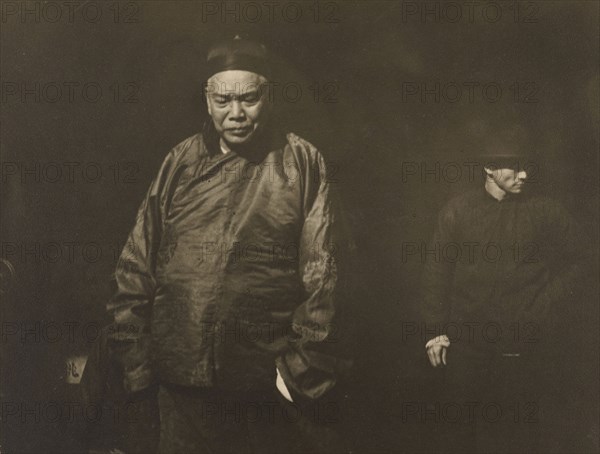 Merchant with Bodyguard; Arnold Genthe, American, born Germany, 1869 - 1942, San Francisco, California, United States