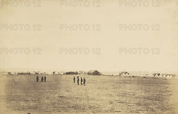 Plateau of Sebastopol VI; Roger Fenton, English, 1819 - 1869, 1855; published January 1, 1856; Salted paper print; 23.5 × 36.4